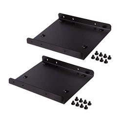 Silicon Power SSD Mounting Bracket Kit 2.5" to 3.5" Drive Bay (2 Pack) …