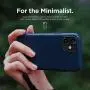 elago iPhone 11 Slim Fit Strap Case 6.1" |Jean Indigo| - Slim, Light, Simple Design, Matte Coating, Anti-Slip, Raised Lip, Attachable Strap and Button, Fit Tested [Made in Korea]