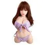 GWRNM 10Kg 62Cm Realistic Half Body Sex Dolls for Men Torso Doll Life Breasts Vagina Mannequins Silicone TPE with Metal Skeleton