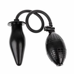 Yziss UnisexAnal Butt Plug Silicone Inflatable Air Bag Sex Toy Adult Backyard Massager Medical Silicone Ben Wa