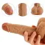 Lycwsd001 Different Enjoyment7.1 Inches FDA Approve Silicone,Ultra Soft Handheld Couple Cock-Sticks Massage Tool lycwsd001