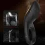 Wytinug 8 Vibrant Mode Wireless Remote Control Pennis Rings Silicone Clock Vibrantor for Men and Couple Vib Toys