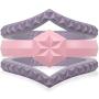Rinfit Designed Silicone Wedding Ring for Women Set of Thin and Stackable Rings. 3 Pack & 4 Pack. Affordable, Comfortable, Soft, Metal Free Rubber Wedding Bands. Durable Wedding Ring Replacement.