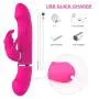Lcf 2 in 1 Body Massager Triple Pleasure Medical Silicone Assist Toy for Women