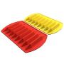 CrayOn 4 Double Tipped, Triangular Silicone Crayon Molds (Makes 32 Recycled Crayons Total)