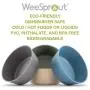 WEESPROUT Bamboo Toddler Bowls - 4 pc Set (10 fl oz) - The Best Premium Eco Friendly, Non Toxic, Bamboo Bowls for Kids - Dishwasher Safe - Natural BPA Free Non Toxic Baby Bowls