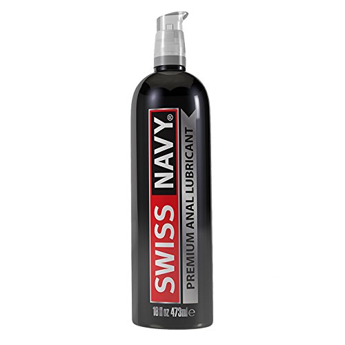 Swiss Navy Premium Silicone Anal Lubricant, 16 oz, MD Science Lab