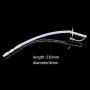 Raycity Stainless Steel Male Urethral Sound Catheter Penis Plug Dilator Stretching Silicone Tube for Beginner