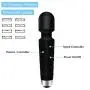 PALOQUETH Rechargeable Personal Wand Massager Electric Full Body Massager, Deep Tissue Massage for Muscles Neck Shoulder Back Leg Foot, Wireless Handheld Magic Massager Great Relax Gift for Women/Men