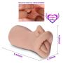 WLPLODS Adult Toy 3D Silicone Waterproof and Realistic Male Relaxation Toys WLPLODS