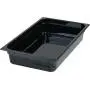 Carlisle 10201B03 StorPlus Full Size Food Pan, Polycarbonate, 4" Deep, Black