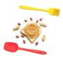 Silicone Kitchenware Set Cooking Utensils FDA Ten Sets of High Temperature Non-stick Cookware Baking Barbecue Tool Safe Use in the Dishwasher Microwave Oven