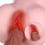 RSOIRSS 3D Realistic D-o-ll Lifelike-Pussey Pocket Silicone Men Hands Free Deluxe Adult Toy