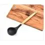 Silicone Kitchenware Set - 230 °C heat resistant silicone wooden handle kitchen spoon and scraper 11 Pcs - Seamless design - Kitchen nonstick kitchen utensils, 11-piece set