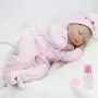 CHAREX Reborn Sleeping Baby Doll Soft Vinyl Lifelike Realistic 22 inch Weighted Newborn Dolls Gift Set