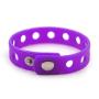 GOGO 10 PCS Kids Rubber Bracelet, Adjustable Wristband Fit Shoe Jibbitz Crocs Charms