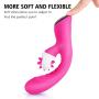 Waterproof G Vibrator Dildo for Women with 9 Strong Vibration Modes for Effortless Insertion, Silicone G Spot Vibrator Clitorial Vibrator for Exciting Stimulation- Ideal Sex Toy for Female