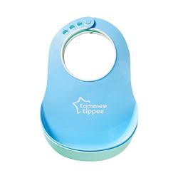 Tommee Tippee Essentials Baby Bibs - Crumb Catcher & Soft Edging Around Neck - Dishwasher Safe, BPA-Free, 6+ Months