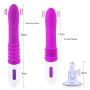 Sex Machine for Women, Hismith Thrusting Silicone Vibrator Rechargeable Automatic Love Machine Multi-Speed Fucking Machine with Bracket for Couple