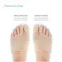 NatraCure Gel Metatarsal Pads - 1 Pair - with Metatarsalgia Forefoot Cushion - for Ball of Foot Pain Relief - (Sizes: Small/ Medium to Large / X-Large)