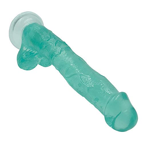 26 cm Silicone Waterproof Tools for Women with Strong Suction Cup Hands Free - Thick and Strong Massager