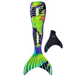 Fin Fun Mermaid Tails for Swimming with Monofin - Kids and Adult Sizes - Limited Edition