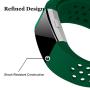 Hanlesi Bands Compatible with Fitbit Charge 2, Soft Silicone Breathable Fashion Sport Strap for Fit bit Charge2 Replacement Original Accessory
