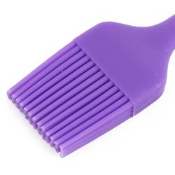 uxcell Silicone Home Kitchenware Cooking Tool Baster Turkey Barbecue Pastry Brush Purple