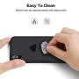 iPhone XR Silicone Case, XSHNUO Liquid Silicone Gel Rubber Ultra Thin Case with Soft Microfiber Cloth Lining Cushion for Apple iPhone XR (2018) 6.1 inch (Black)