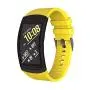 NotoCity Compatible Samsung Gear Fit2 Pro Band Solft Silicone Gear Fit2 Watch Strap Samsung Gear Fit2 Pro Smartwatch Bands Man Women(Yellow, Large)