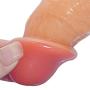 HYLHYL3-F Fállo Realistico Safe Silicone Wand Adult Toys with Strong Suction Cup Flesh Color PVC Material (9.25 Inch/23.5cm)