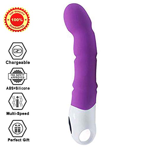 Xoher 7X Multi-Speed Vibration Silicone Waterproof Rechargeable Quiet Personal Safe Material Female Toy(Purple011)