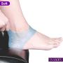 SMATIS Heel Cups, 2PCS Heel Cushion Gel Heel Protector for Plantar Fasciitis Achilles Tendonitis Bone Spur Aching Feet Relieve Pain