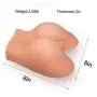 Fleshlike Soft Silicone TPE Dolls for Men Male Realistic Toys Lifesize Adult Toys Lovely Doll (8×8×3.5in)