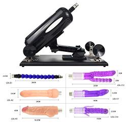 Pumping & Thrusting Machine Gun for Women Strong Thrusting More Powerful Enjoy Pleasure Food Grade Silicone Attachments