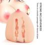 UXBCR Ubibivib 100% 3D Real Silicone Doll Toys for Men Full Body Solid Lifelike Mold Male Realxing Toy