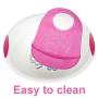 Silicone Baby Bib, Easy to Clean, Dry, Portable and Keep Stains Off, Comfortable and Adjustable Soft Feeding Bibs for Babies or Toddlers (6-72 Months), Set of 3 Colors