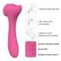 Clitoral Sucking Vibrator with 8 Vibrations & 5 Suctions-Clitoral Vibrators Nipples Suction Stimulator- Quiet Waterproof Rechargeable Sex Toys for Women Couples(Pink)