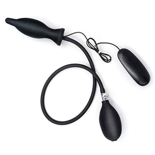 Body-Safe Medical Grade Waterproof Vii-bratiion Silicone Expand Inflatable a?us Plúg Sxx Toy for Male Female and Beginners