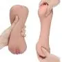 Mans Toy PJKK P?`ck?t-P?`ssys with Handy Bottle for Men 3D Lifelike and Ultra Soft Tunnels,Adult Toys 2 in 1 (Total Length: 6.89 in)
