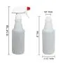 Plastic Spray Bottles Leak Proof Technology Empty 16 oz Value Pack of 4 Made in USA