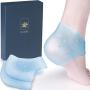 SMATIS Heel Cups, 2PCS Heel Cushion Gel Heel Protector for Plantar Fasciitis Achilles Tendonitis Bone Spur Aching Feet Relieve Pain