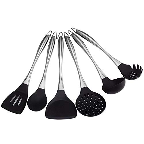 SKYyao Kitchen utensil set Silicone Shovel Kitchen Silicone kitchenware set 6-piece silicone