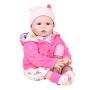 CHAREX Realistic Reborn Baby Dolls, Lifelike Silicone Baby Dolls, Weighted Newborn Dolls with Giraffe Gift for Ages 3+