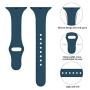 Zekapu Sport Band Compatible for Apple Watch 38mm 42mm 40mm 44mm, Soft Silicone Narrow Slim Sport Replacement Wristband for iWatch Series 5, Series 4, Series 3, Series 2, Series 1 Women