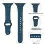 Zekapu Sport Band Compatible for Apple Watch 38mm 42mm 40mm 44mm, Soft Silicone Narrow Slim Sport Replacement Wristband for iWatch Series 5, Series 4, Series 3, Series 2, Series 1 Women