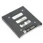 Pasow 2 Pack 2.5" to 3.5" SSD HDD Hard Disk Drive Bays Holder Metal Mounting Bracket Adapter for PC (Bracket + Blue Sata III Cables)
