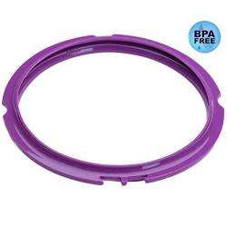 Instant Pot 3 Quart Ring, Purple Replacement Seal for Instant Pot 3 Quart Mini, by Sililids. Use for Sweet or Savory Cooking. Food Grade Silicone. Double Indentation for Optimum sealing.