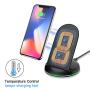 Yootech Wireless Charger Qi-Certified 10W Max Wireless Charging Stand, Compatible with iPhone 11/11 Pro/11 Pro Max/XS MAX/XR/XS/X/8/8 Plus, Galaxy Note 10/Note 10 Plus/S10/S10 Plus/S10E(No AC Adapter)