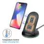 Yootech Wireless Charger Qi-Certified 10W Max Wireless Charging Stand, Compatible with iPhone 11/11 Pro/11 Pro Max/XS MAX/XR/XS/X/8/8 Plus, Galaxy Note 10/Note 10 Plus/S10/S10 Plus/S10E(No AC Adapter)